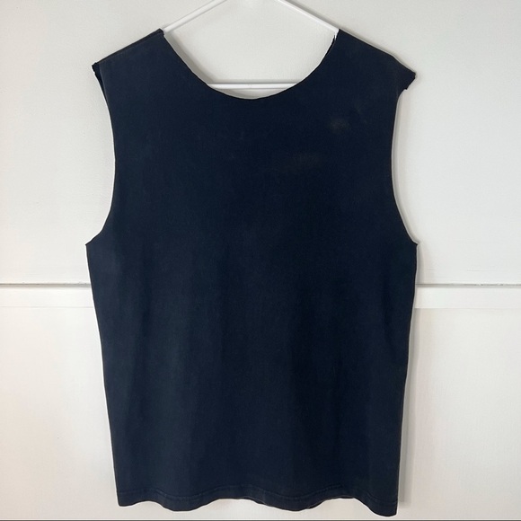 Nirvana Black and Yellow Smiley Face Graphic T-Shirt - Picture 9 of 13